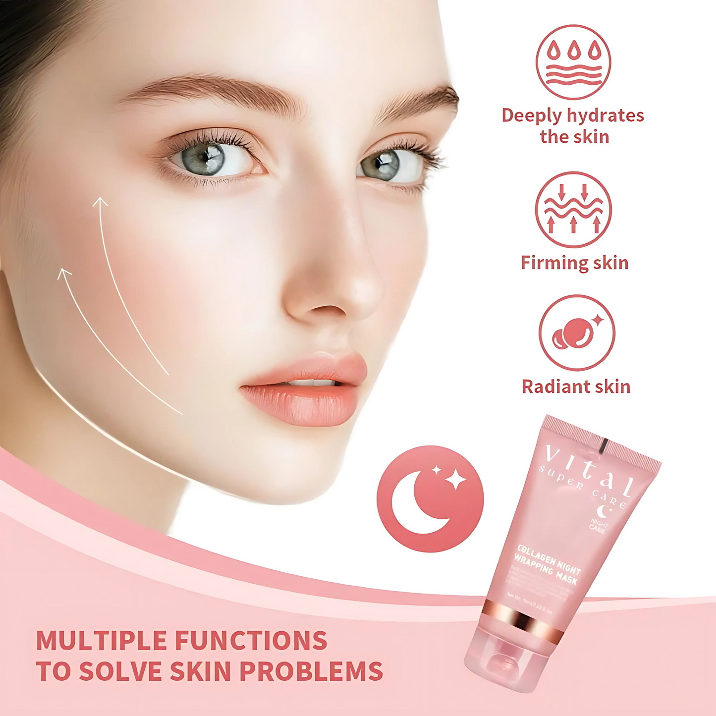 Medicude Collagen Wrapping Mask - Hydration Care