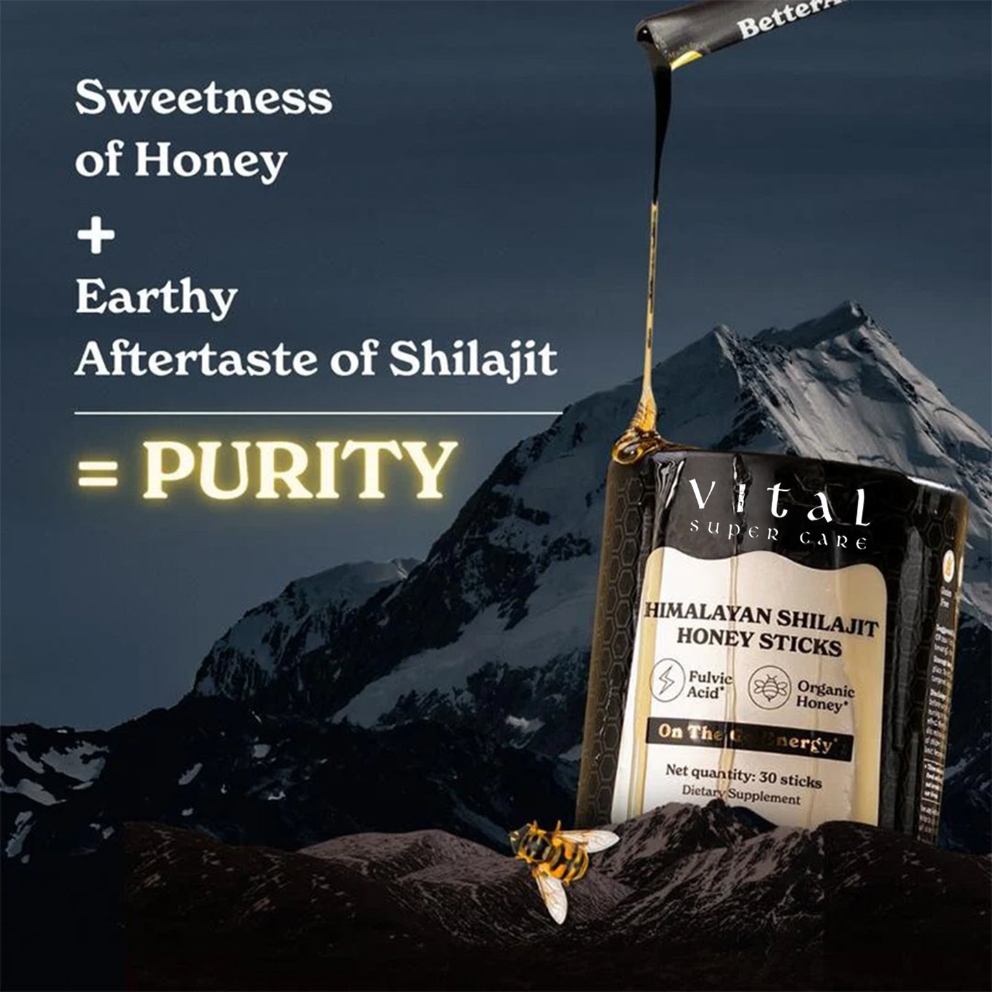 Shilajit Raw Honey Sticks