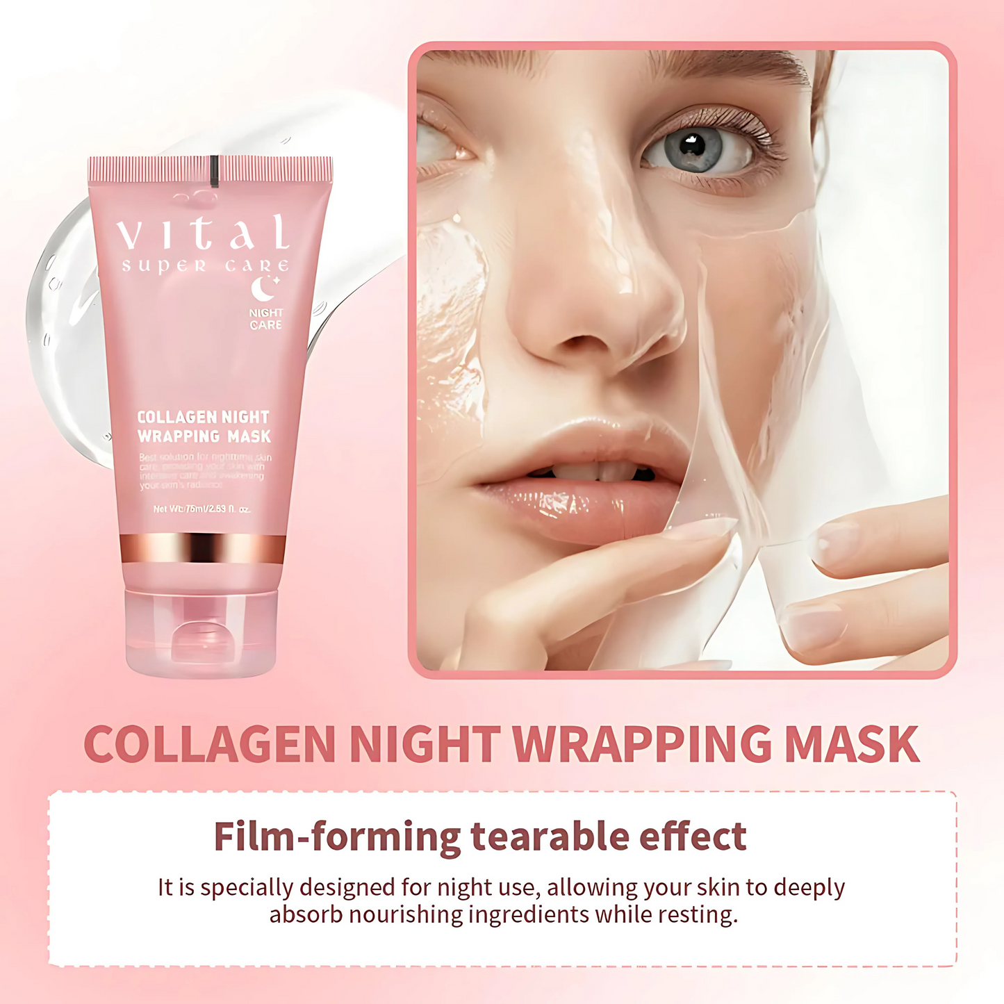 Medicude Collagen Wrapping Mask - Hydration Care